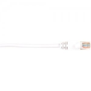 Black Box CAT5EPC-020-WH CAT5e Value Line Patch Cable, Stranded, White, 20-ft. (6.0-m)