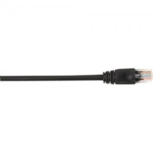 Black Box CAT6PC-025-BK CAT6 Value Line Patch Cable, Stranded, Black, 25-ft. (7.5-m)
