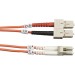 Black Box FO50-001M-SCLC 50-Micron Multimode Fiber Optic Value Patch Cable, Duplex, Zipcord (Continued)