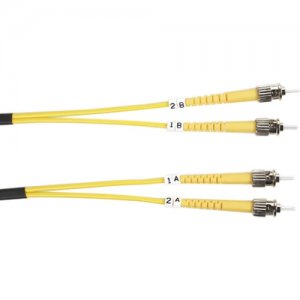 Black Box FOSM-001M-STST Single-Mode Value Line Patch Cable, ST-ST, 1-m (3.2-ft.)