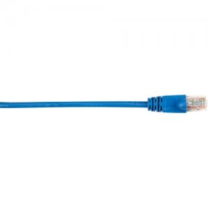 Black Box CAT6PC-001-BL-25PAK CAT6 Value Line Patch Cable, Stranded, Blue, 1-ft. (0.3-m), 25-Pack