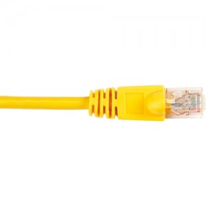 Black Box CAT6PC-003-YL-25PAK CAT6 Value Line Patch Cable, Stranded, Yellow, 3-ft. (0.9-m), 25-Pack