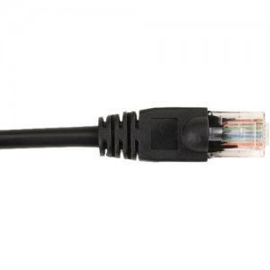 Black Box CAT6PC-007-BK-25PAK CAT6 Value Line Patch Cable, Stranded, Black, 7-ft. (2.1-m), 25-Pack