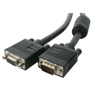 StarTech.com MXT101HQ-50 High-Resolution Coaxial SVGA - Monitor extension Cable - HD-15 (M) - HD-15 (F) - 15.2 m
