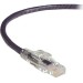 Black Box C6PC70-VT-100 GigaTrue 3 CAT6 550-MHz Lockable Patch Cable (UTP) - Violet, 100-ft. (30.4-m