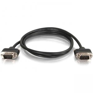 C2G 52167 10ft CMG-Rated DB9 Low Profile Null Modem M-M