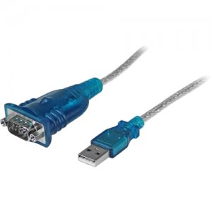 StarTech.com ICUSB232V2 1 Port USB to RS232 DB9 Serial Adapter Cable - M/M
