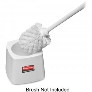 Rubbermaid 631100 Toilet Bowl Brush Holder, White