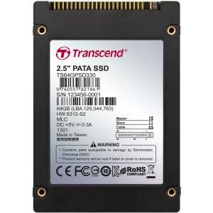 Transcend TS64GPSD330 2.5" PATA SSD (Standard)