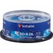 Verbatim 98356 BD-R DL 50GB 6X with Branded Surface - 25pk Spindle