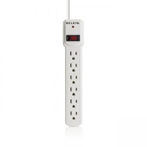 Belkin F5C047 6-Outlet Surge Protector with 3-foot Power Cord
