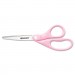 Westcott ACM15387 All Purpose Breast Cancer Awareness Scissors with BCA Pin, 8" Long, Pink