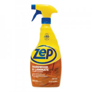 Zep Commercial ZPE1041723 Hardwood and Laminate Cleaner, 32 oz Spray Bottle