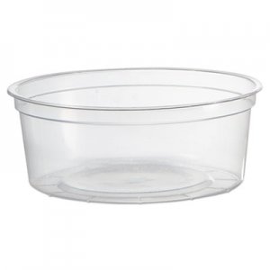 WNA WNAAPCTR08 Deli Containers, Clear, 8oz, 50/Pack, 10 Pack/Carton