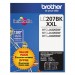 Brother BRTLC2072PKS LC2072PKS Innobella Super High-Yield Ink, Black, 2/PK