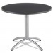 Iceberg 65628 CafeWorks Table, 36 dia x 30h, Graphite Granite/Silver ICE65628