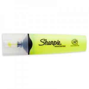 Sharpie 1897847 Clearview Highlighter, Blade Tip, Fluorescent Yellow Ink, Dozen SAN1897847