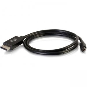 C2G 54302 10ft Mini DisplayPort to DisplayPort Adapter Cable M/M - Black