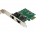 StarTech.com ST1000SPEXD4 Dual Port Gigabit PCI Express Server Network Adapter Card - PCIe NIC