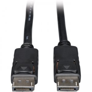 Tripp Lite P580-001 DisplayPort Cable with Latches (M/M), 1-ft