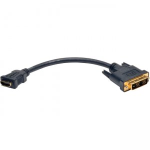 Tripp Lite P130-08N HDMI to DVI Adapter Cable (HDMI to DVI-D F/M), 8-in