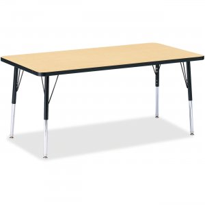 Berries 6408JCA011 Adult Height Color Top Rectangle Table
