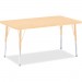 Berries 6473JCA251 Adult Height Maple Top/Edge Rectangle Table