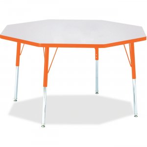 Berries 6428JCA114 Adult Height Color Edge Octagon Table
