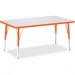 Berries 6473JCE114 Elementary Height Color Edge Rectangle Table