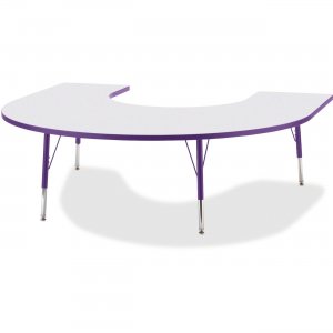 Berries 6445JCE004 Elementary Height Prism Edge Horseshoe Table