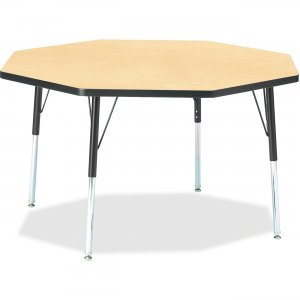 Berries 6428JCA011 Adult Height Color Edge Octagon Table