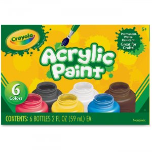 Crayola 201997 6-color Acrylic Paint Set CYO201997