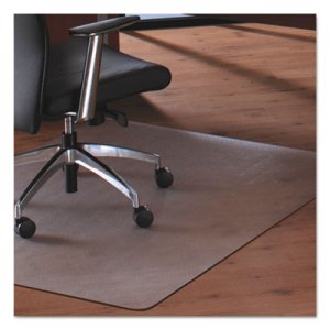 Floortex M121345ER Cleartex MegaMat Heavy-Duty Polycarbonate Mat for Hard Floor/All Carpet, 46 x 53 FLRM121345ER