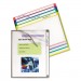 C-Line CLI62160 Write-On Project Folders, Straight Tab, Letter Size, Assorted Colors, 25/Box