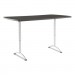 Iceberg ICE69327 ARC Sit-to-Stand Tables, Rectangular Top, 36w x 72d x 30-42h, Graphite/Silver