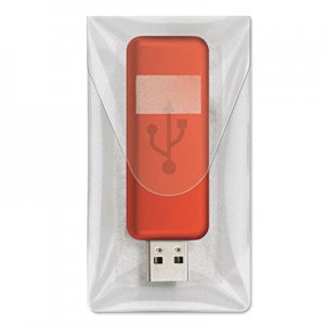 Cardinal CRD21140 HOLD IT USB Pockets, 3 7/16 x 2, Clear