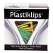 Baumgartens LP0200 Plastiklips Paper Clips, Small, Assorted Colors, 1,000/Box BAULP0200