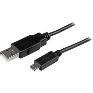 StarTech.com USBAUB3MBK 3m Mobile Charge Sync Micro USB Cable - A to Micro B