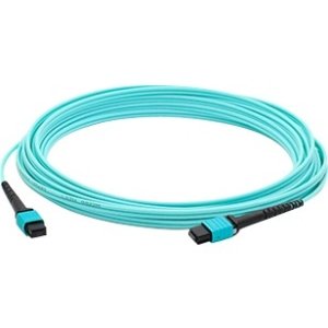 AddOn ADD-MPOMPO-10M5OM4 Fiber Optic Duplex Patch Network Cable