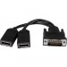 StarTech.com DMSDPDP1 8in LFH 59 Male to Dual Female DisplayPort DMS 59 Cable
