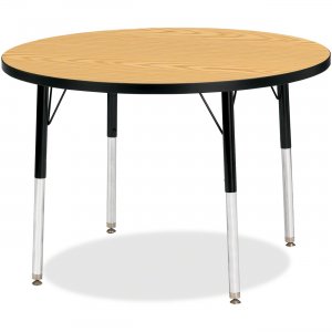 Berries 6488JCA210 Adult Height Color Top Round Table