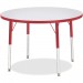 Berries 6488JCA008 Adult Height Color Edge Round Table