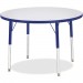 Berries 6488JCA003 Adult Height Color Edge Round Table