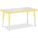 Berries 6478JCE007 Elementary Height Color Edge Rectangle Table