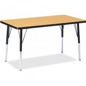 Berries 6478JCA210 Adult Height Color Top Rectangle Table
