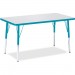 Berries 6478JCA005 Adult Height Color Edge Rectangle Table
