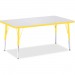 Berries 6473JCE007 Elementary Height Color Edge Rectangle Table