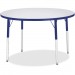 Berries 6468JCA003 Adult Height Color Edge Round Table