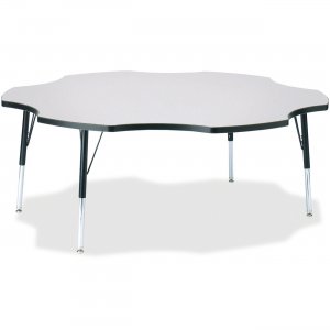 Berries 6458JCE180 Elementary Height Prism Six-Leaf Table