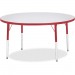 Berries 6433JCA008 Adult Height Color Edge Round Table